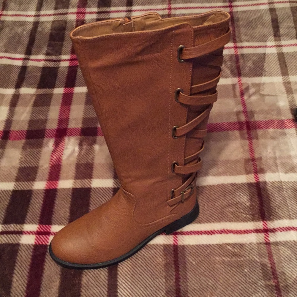 Brown boots